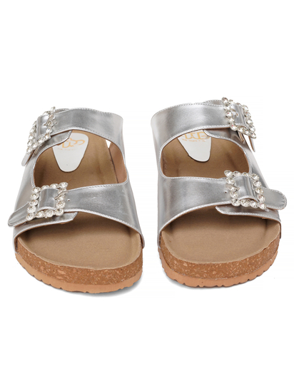 Celestial Pearl II TWP Silver Platform Sandal