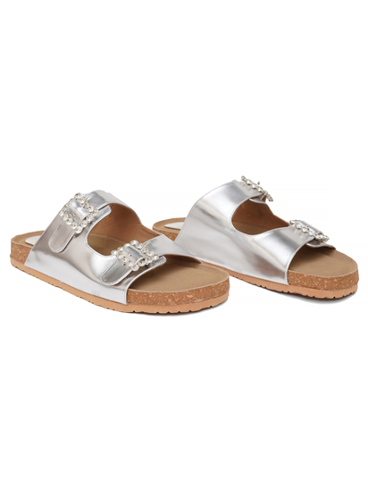 Celestial Pearl II TWP Silver Platform Sandal