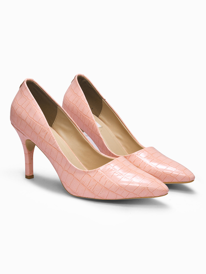 Lacquer luxe || TWP Peach Pencil Heel Stilettos