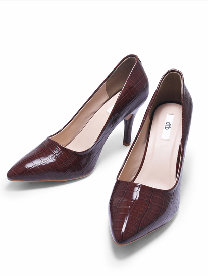 Lacquer luxe || TWP Brown Pencil Heel Stilettos