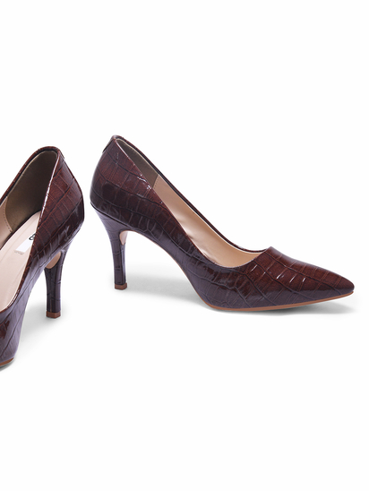 Lacquer luxe || TWP Brown Pencil Heel Stilettos