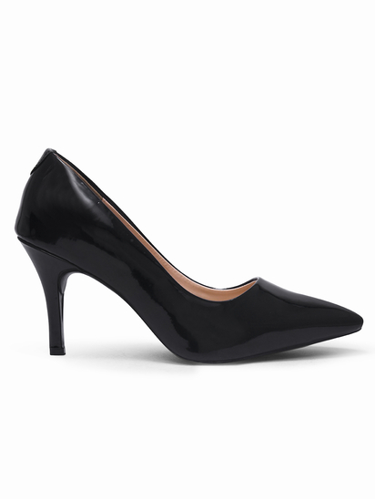 Colour pop || TWP Black Pencil heel Stilettos