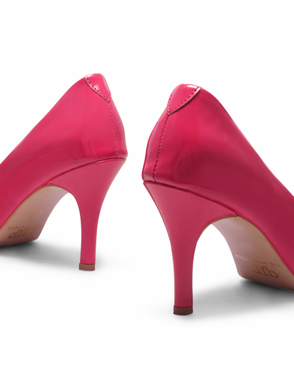 Colour pop || TWP Pink Pencil heel Stilettos