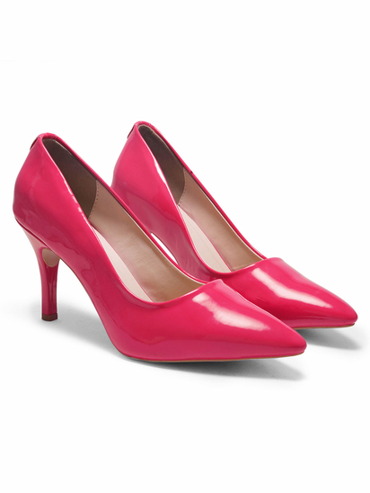 Colour pop || TWP Pink Pencil heel Stilettos