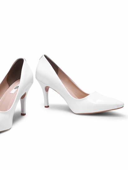 Colour pop || TWP White Pencil heel Stilettos