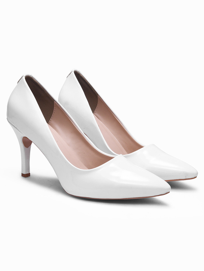 Colour pop || TWP White Pencil heel Stilettos