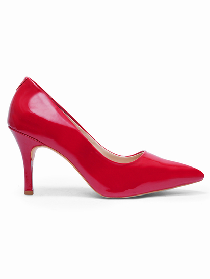 Colour pop || TWP Red Pencil heel Stilettos