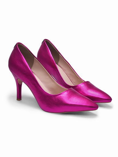 Chroma charms || TWP Pink Pencil heel Stilettos