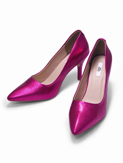 Chroma charms || TWP Pink Pencil heel Stilettos