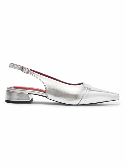 FREYA II TWP Silver Mules