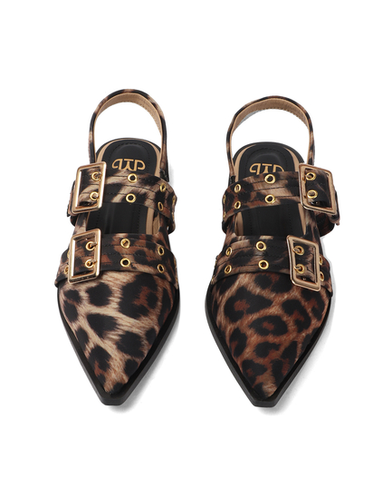 Valentina II TWP brown Mules