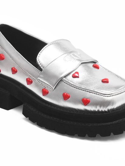 AMORA II TWP Silver Loafers