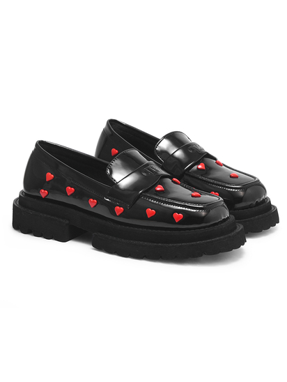 AMORA II TWP Patent Black Loafers