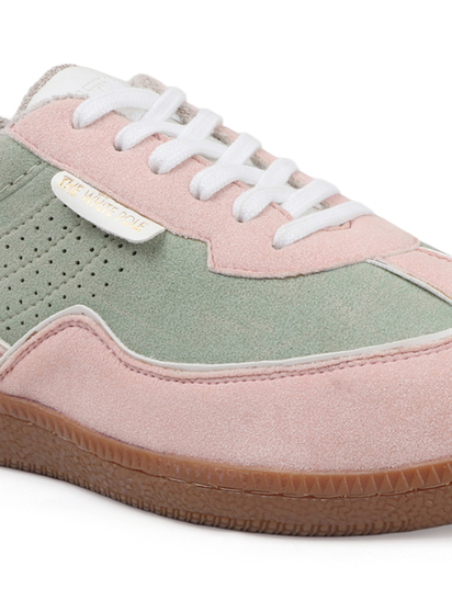 TWP Origin Women’s Colorblock Sneakers In White Pink