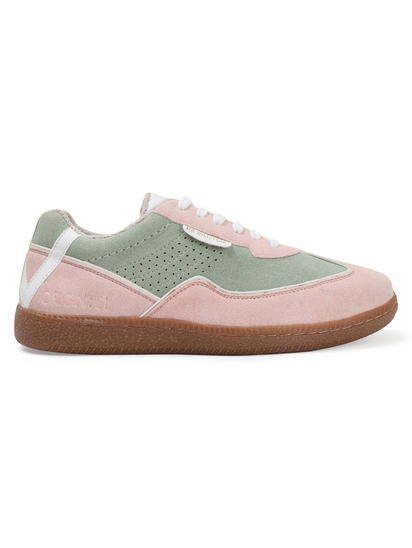 TWP Origin Women’s Colorblock Sneakers In White Pink
