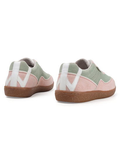 TWP Origin Women’s Colorblock Sneakers In White Pink