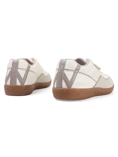 TWP Origin Women’s Colorblock Sneakers In White Grey