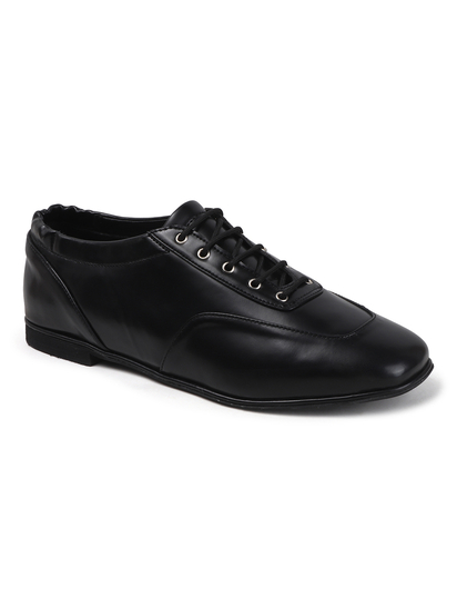 Timeless Lace-Up Ballerinas shoes in Black