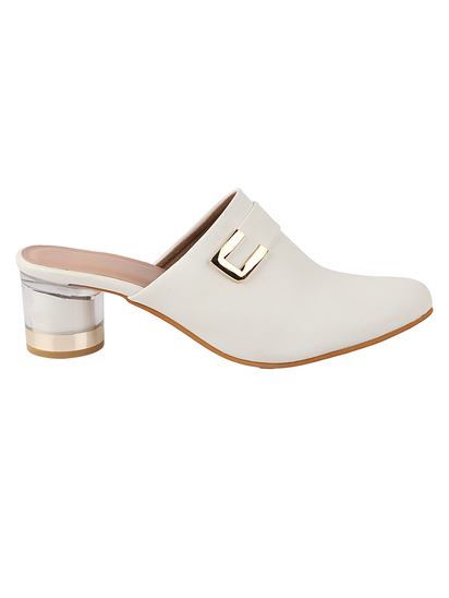Mules RuleI II TWP SHORR White Mules