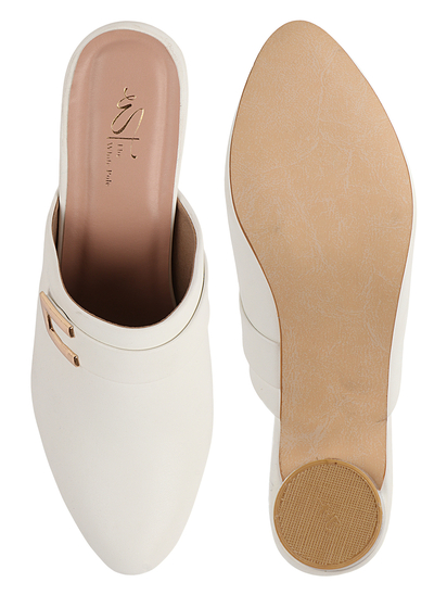Mules RuleI II TWP SHORR White Mules