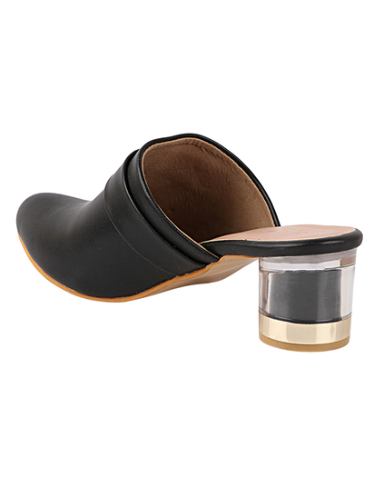 Mules RuleI II TWP SHORR Black Mules