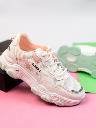 MadNo II TWP X Selfie White Pink Sneakers