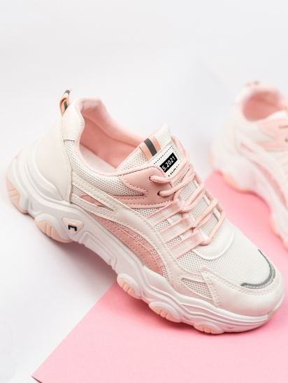 Exxy 2.0 II   TWP X Selfie White Pink Sneakers