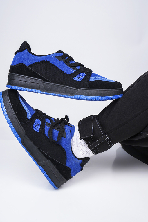 thewhitepole - Multiverse II TWP Black Blue Sneakers - The White Pole