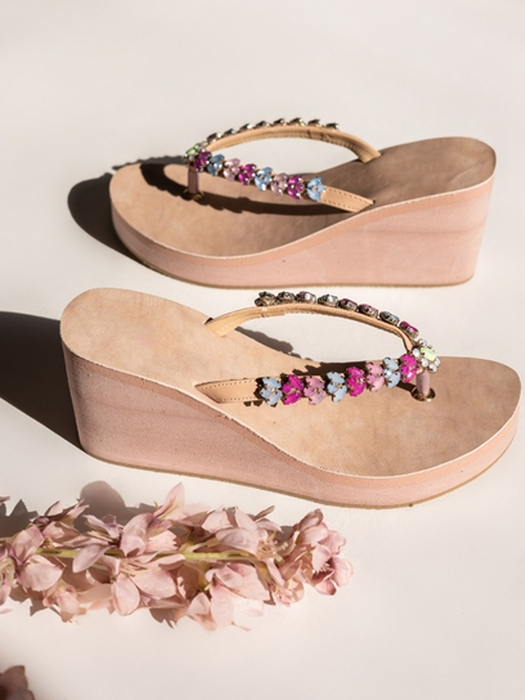 Infinity Stone || TWP PINK PLATFORM HEEL