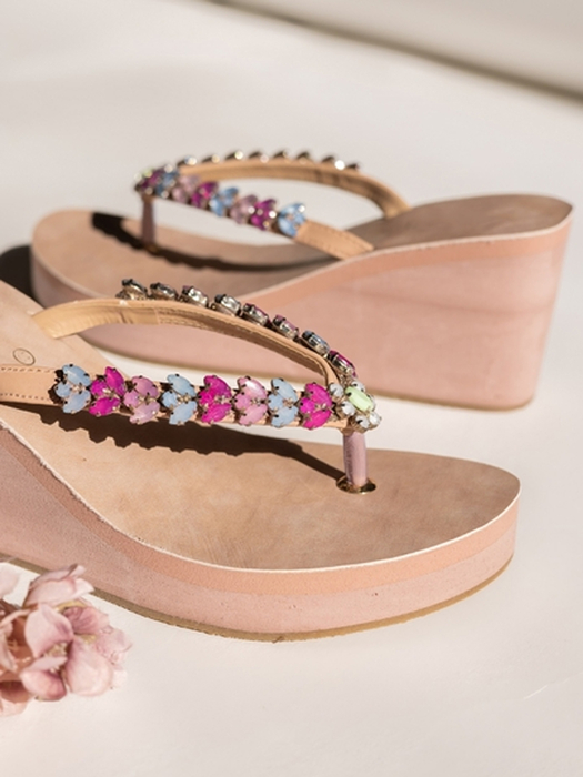 Infinity Stone || TWP PINK PLATFORM HEEL