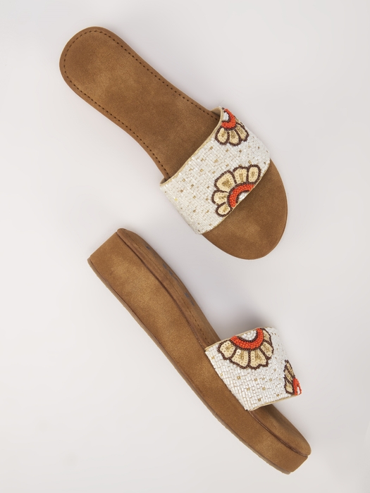 Breezy Chic II TWP Yellow Platform Heel