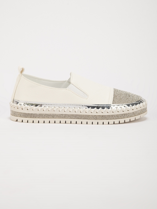 Twinkle Toes II TWP White Loafers