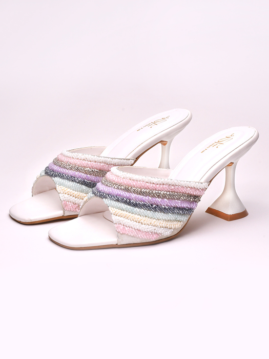 Candyfloss || TWP Pencil White Heel