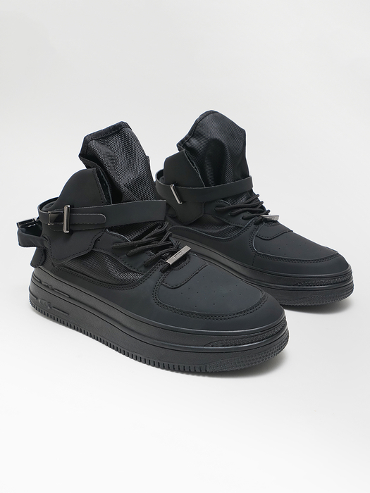 Time Travelers  II TWP Black Sneakers