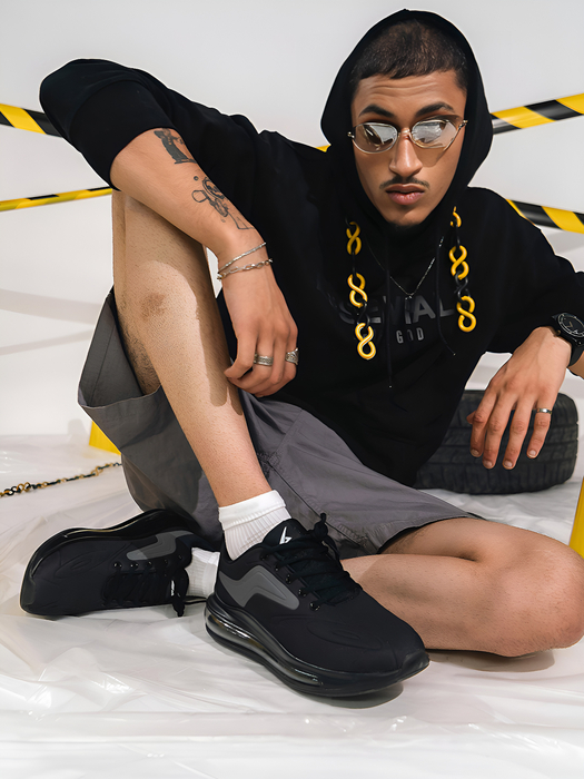 Fast Track II TWP Black Sneakers