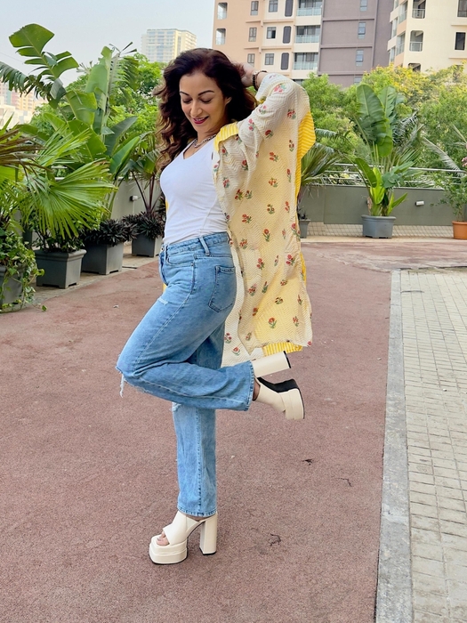 Lucy II TWP Block Cream Heel