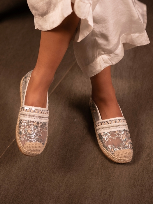 Star Gazer II TWP White Green Loafers