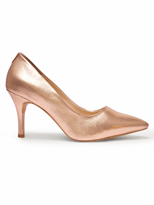 Polished prowess || TWP Gold Pencil heel Stilettos