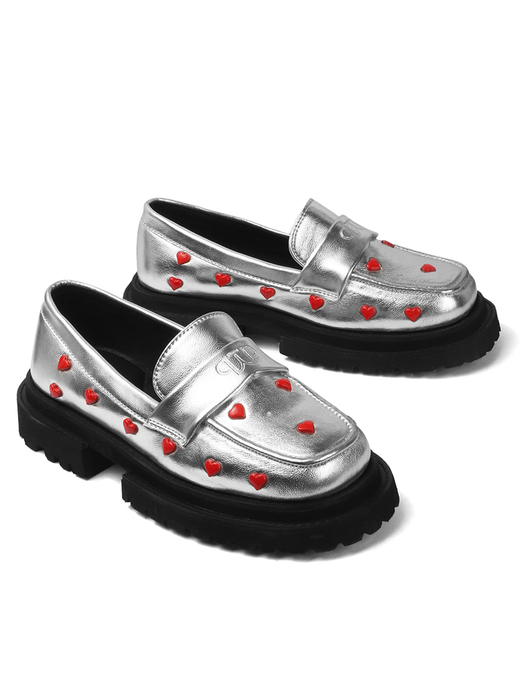 AMORA II TWP Silver Loafers