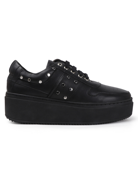 TWP Origin Black Studded Platform Sneakers
