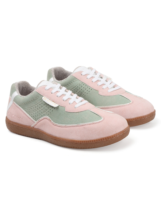TWP Origin Women’s Colorblock Sneakers In White Pink