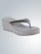 Serenity || TWP WEDGE GREY HEEL