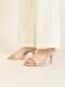 Peekaboo || TWP Pencil Beige Heel