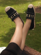 Boho Breeze II TWP Black Loafers