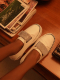 Silver Bling II TWP White Loafers