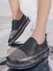 Twinkle Toes II TWP Black Loafers