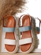Dune walk II TWP Brown Platform Sandal