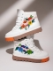 Flower Power  || TWP X Selfie White Sneakers
