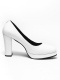 Isabella | TWP White Block Heels