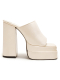 Lucy II TWP Block Cream Heel